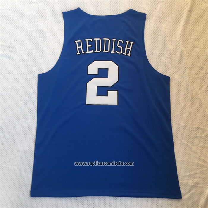 Camiseta NCAA Duke Blue Devils Cam Reddish Azul